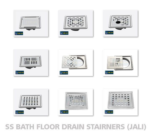 SS Floor Drain Trap Stairners Jali Manufacturers