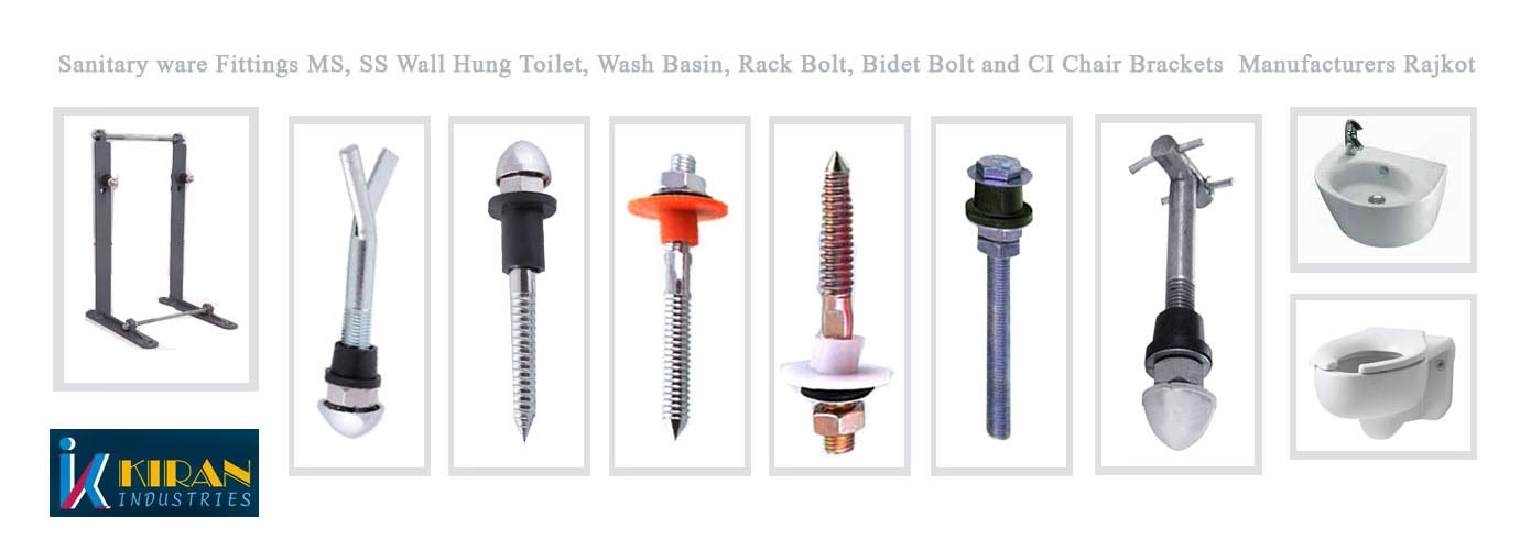 Rack Bolt - Rack Bolt Manufacturers - Bidet Screw Bolt - Wash Basin Rack Bolt Manufacturers
